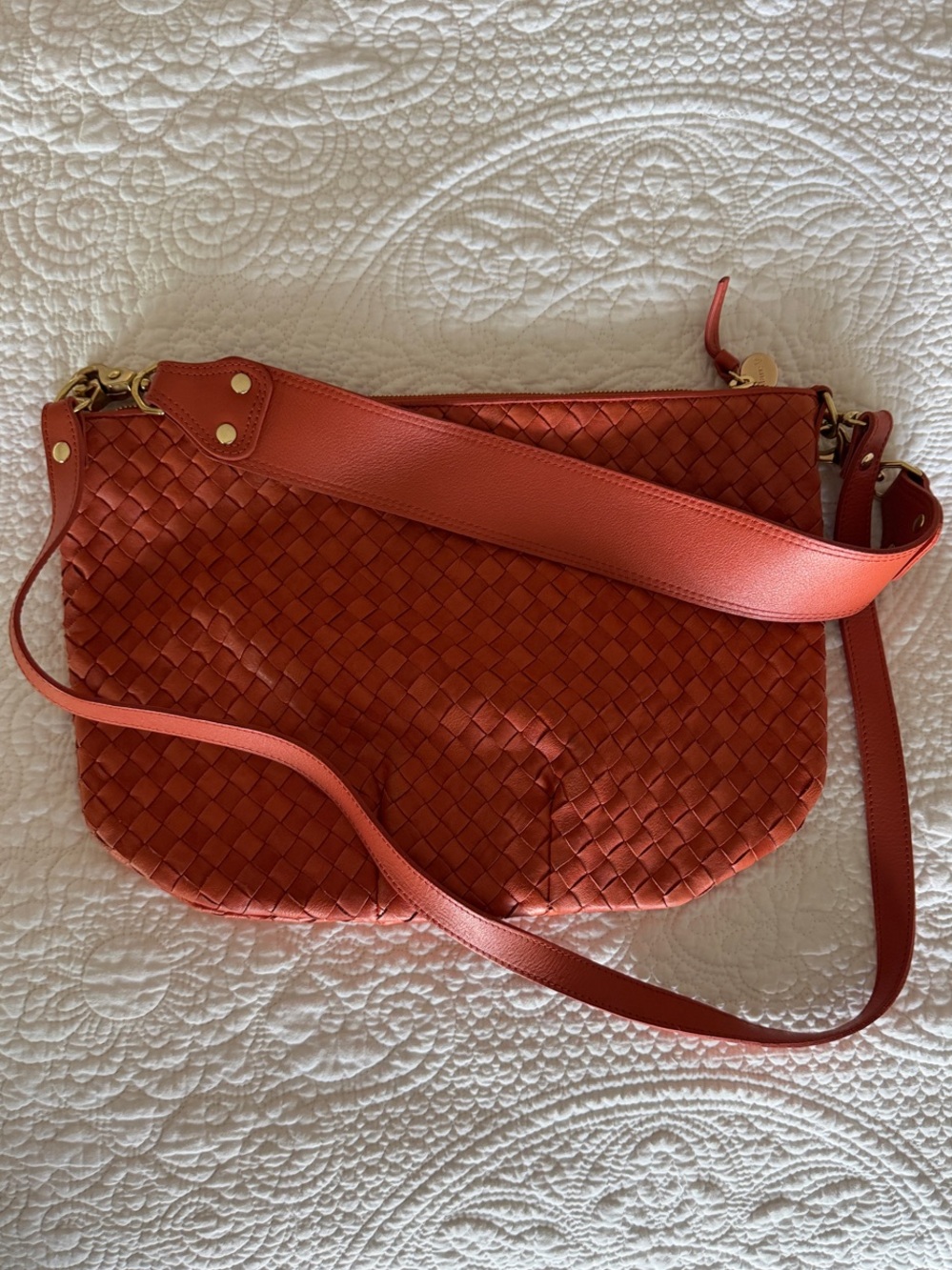 Clare V. Moyen Messenger in Orange